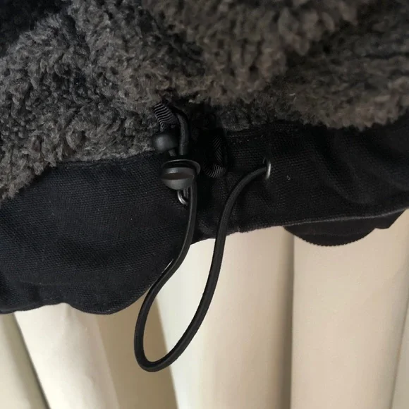 MEN'S SHERPA-LINED UTILITY JACKET - RELAXED FIT - WASHED DUCK - Picture 12 of 12